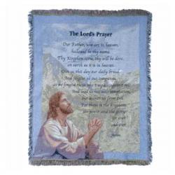 The Lord's Prayer Tapestry Throw Blanket